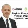 Başkan Koray Kıraç, verdiği Doğalgaz sözünü tutuyor.