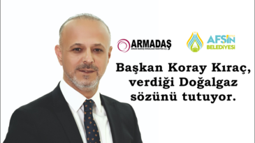 Başkan Koray Kıraç, verdiği Doğalgaz sözünü tutuyor.