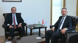 KSÜ Rektörü Okumuş’tan Afşin Kaymakamı Sarıdoğan’a Ziyaret.