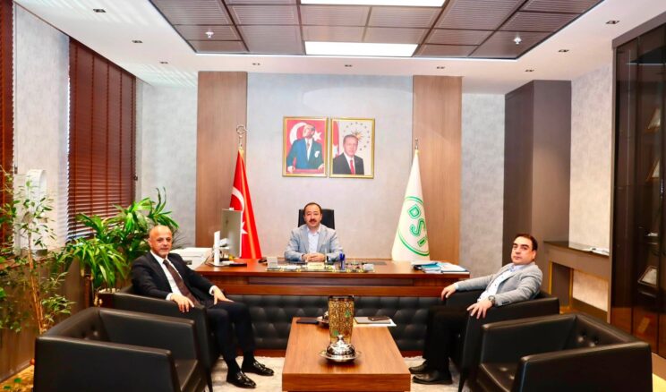 Başkan Kıraç’tan DSİ Bölge Müdürlüğüne Anzorey’de ki Boru Arızası ziyareti.
