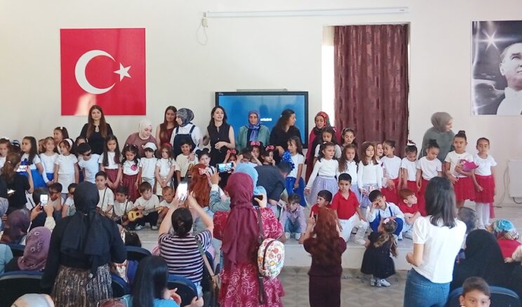 Afşin’de Hilalkent Anaokulu Öğrencilerinden yıl sonu etkinliği!