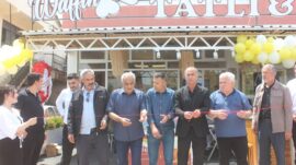 Waffin Tatlı ve Dondurma Afşin’de yeni adresinde hizmete açıldı.