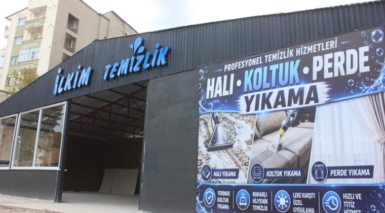 Afşin’de İLKİM Temizlik,Halı,Koltuk ve Perde Yıkama hizmete başladı.