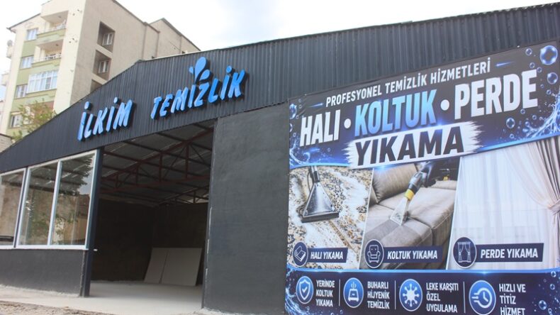 Afşin’de İLKİM Temizlik,Halı,Koltuk ve Perde Yıkama hizmete başladı.