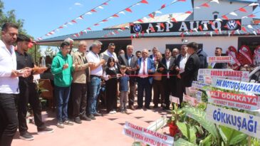 Alp Auto için açılış töreni düzenlendi.