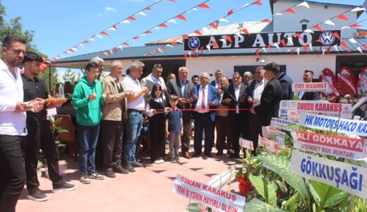 Alp Auto için açılış töreni düzenlendi.