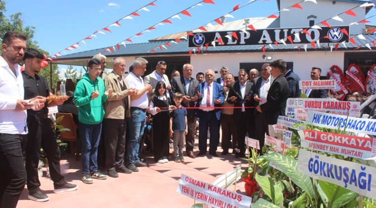 Alp Auto için açılış töreni düzenlendi.
