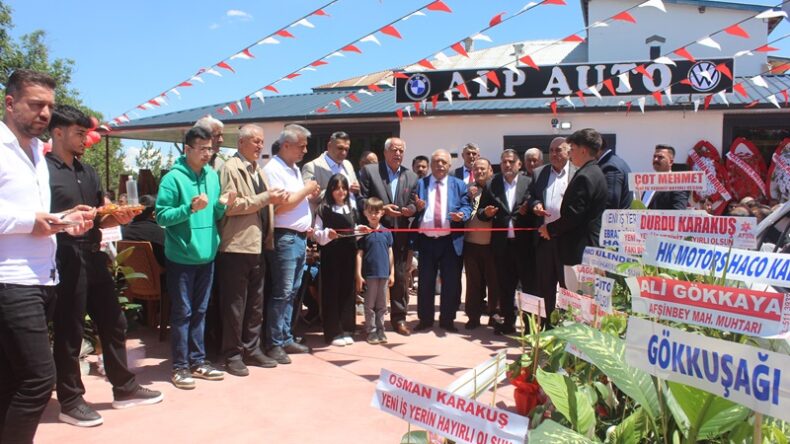 Alp Auto için açılış töreni düzenlendi.