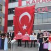 Özel Karaoğlan Kolejinde mezuniyet sevinci yaşandı.