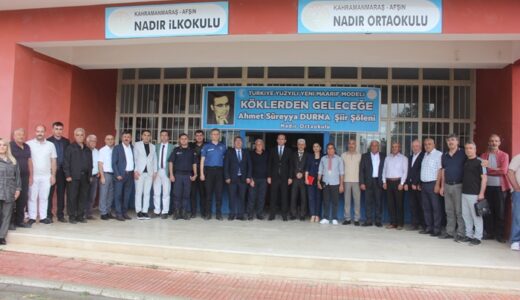 Nadır Mahallesinde Şiir Şöleni düzenlendi.