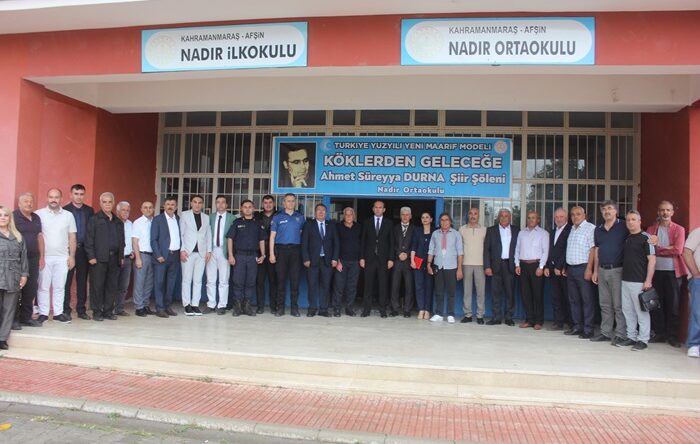 Nadır Mahallesinde Şiir Şöleni düzenlendi.