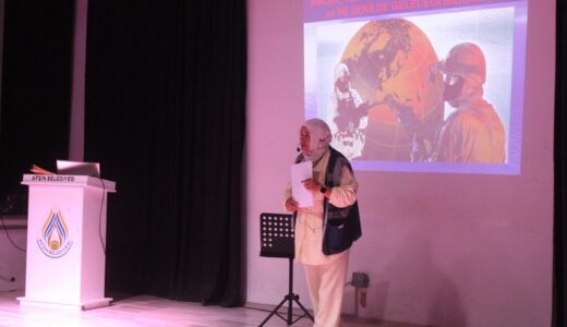 Afşin’de Afet Farkındalık ve Bilinçlendirme Konferansı düzenlendi.