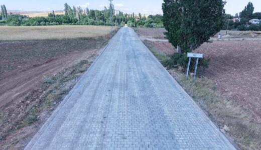 Afşin’in Kırsal İnci Mahallesi’nin Yolları Büyükşehir ile Yenilendi.