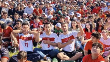 Milli Heyecan Dev Ekranda Yaşandı; Dünya Kupası Coşkusu Millet Bahçesine Taştı.