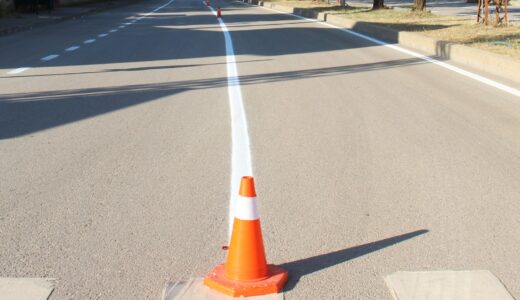 Afşin’de Yol Şerit Çizgileri çiziliyor!