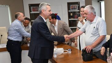 Medya Temsilcileri KSÜ’de Rektör Okumuş İle Bir Araya Geldi.