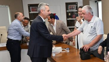 Medya Temsilcileri KSÜ’de Rektör Okumuş İle Bir Araya Geldi.