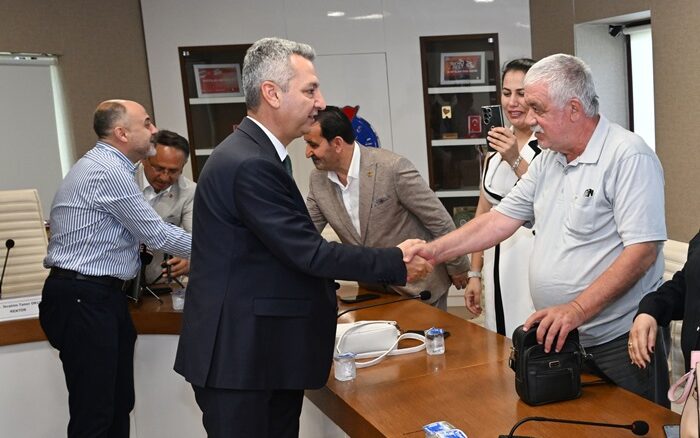Medya Temsilcileri KSÜ’de Rektör Okumuş İle Bir Araya Geldi.