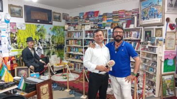 Sanatçı Hemşehrimiz Baybars’tan Haberin merkezine nezaket ziyareti.
