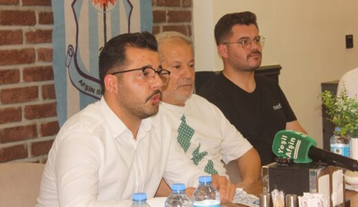 Afşin Spor Kulübü Yeni Yönetim Kurulu Basının karşısına çıktı. Hedef yine Şampiyonluk!