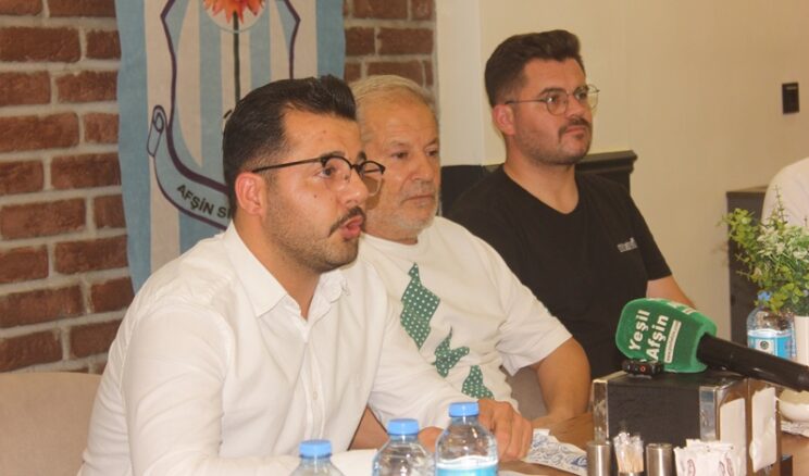 Afşin Spor Kulübü Yeni Yönetim Kurulu Basının karşısına çıktı. Hedef yine Şampiyonluk!