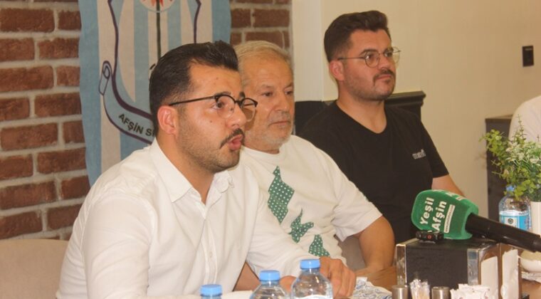 Afşin Spor Kulübü Yeni Yönetim Kurulu Basının karşısına çıktı. Hedef yine Şampiyonluk!