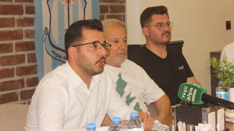 Afşin Spor Kulübü Yeni Yönetim Kurulu Basının karşısına çıktı. Hedef yine Şampiyonluk!