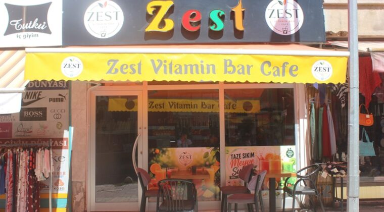 Afşin’de açılan ZEST Vitamin Bar için açılış töreni düzenlenecek.