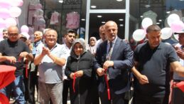 Afşin’de Şirin Outlet için açılış töreni düzenlendi.
