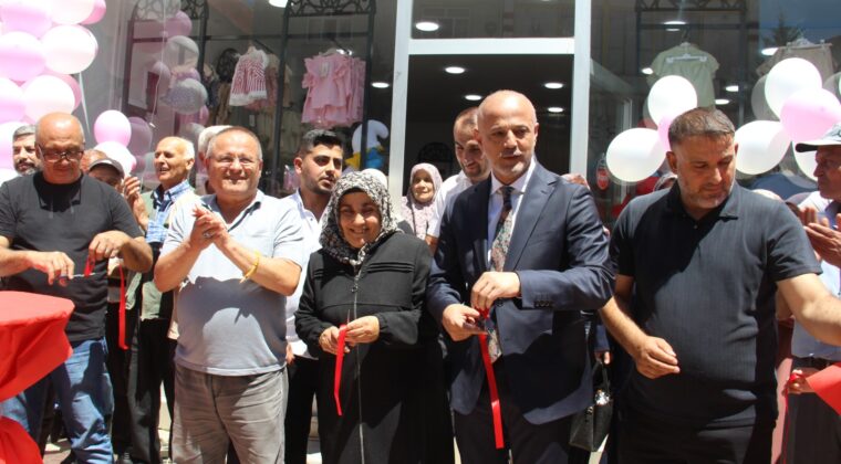 Afşin’de Şirin Outlet için açılış töreni düzenlendi.