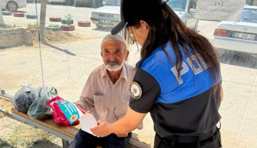 Toplum Destekli Polisler Afşin’de Bilgilendirme faaliyetine devam ediyor.