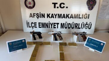 Afşin Polisi Düğünlerde Havaya Ateş açılmasına ilişkin mücadelesine devam ediyor.