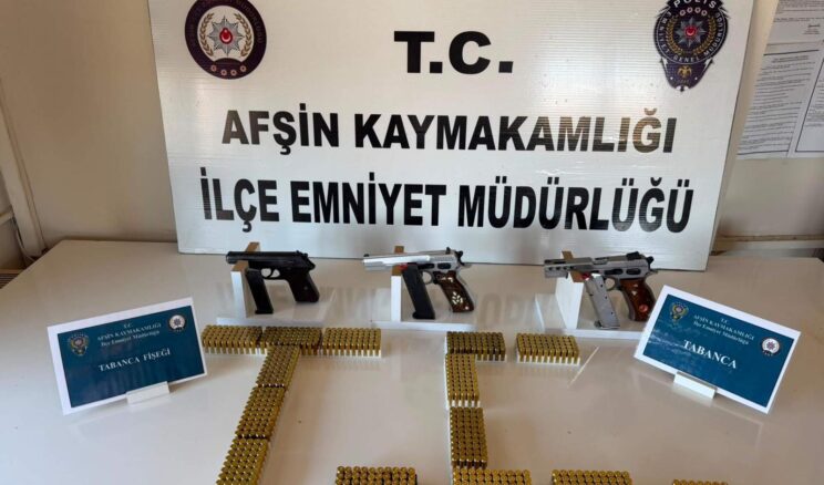 Afşin Polisi Düğünlerde Havaya Ateş açılmasına ilişkin mücadelesine devam ediyor.
