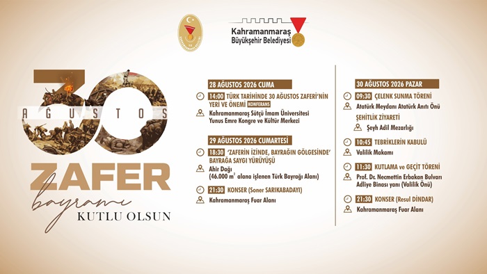 Zafer Bayramı Coşkusunu Birlikte Yaşayalım.