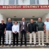 Afşin Heyetinden Kaymakam Muammer Sarıdoğan’a Beşikdüzü’nde hayırlı olsun ziyareti.