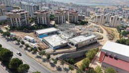 Kahramanmaraş Gençlik ve Spor Merkezi Yükseliyor.