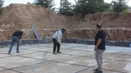 Pınarbaşı Mahallesi Taziye Evi ve Mahalle Konağı inşaatı başladı.