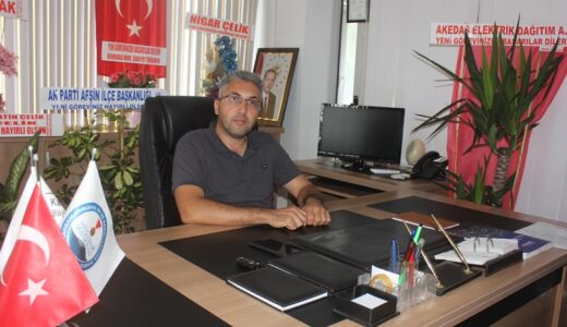 KASKİ Afşin Şube Müdürlüğüne Hüseyin Çelik atandı.