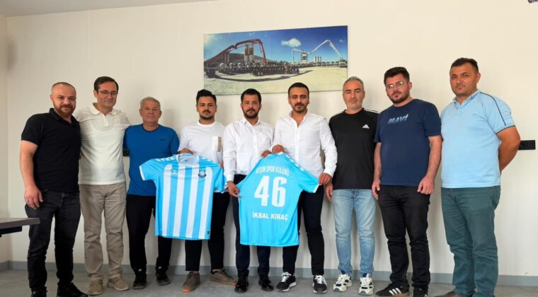 Afşin Spor Forma Göğüs Sponsoru Kıraç Beton Oldu!