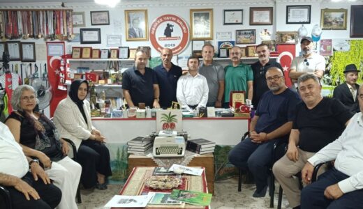 Haberin Merkezi Gurbetçi Dernek Başkanları ile Sanatçıları ağırladı.