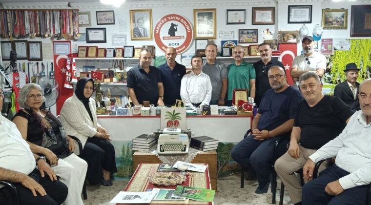 Haberin Merkezi Gurbetçi Dernek Başkanları ile Sanatçıları ağırladı.