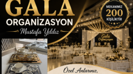 AFŞİN’DE GALA ORGANİZASYON’DAN ÖZEL GÜNLERE ÖZEL KONSEPT!