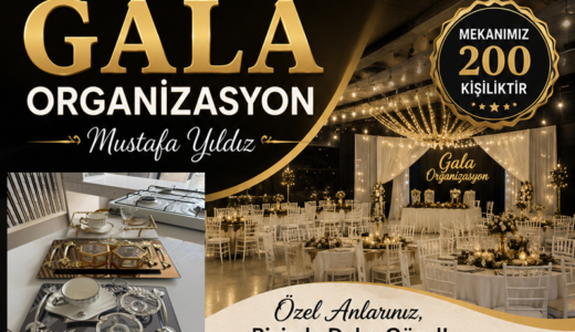 AFŞİN’DE GALA ORGANİZASYON’DAN ÖZEL GÜNLERE ÖZEL KONSEPT!