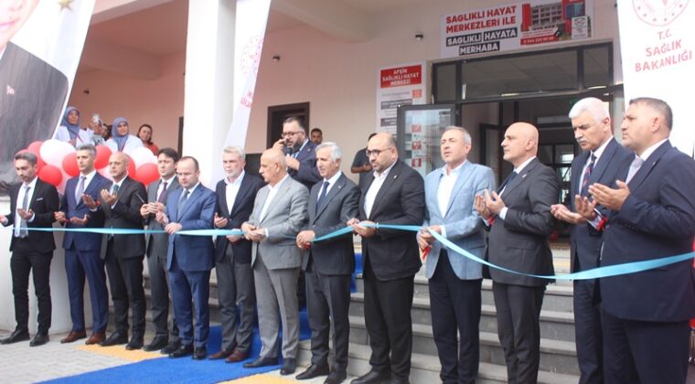 AFŞİN SAĞLIKLI HAYAT MERKEZİ HİZMETE AÇILDI.