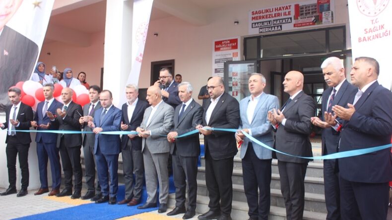 AFŞİN SAĞLIKLI HAYAT MERKEZİ HİZMETE AÇILDI.