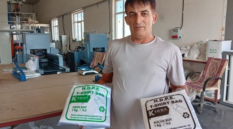 AFŞİN’DE ERKA MARKASIYLA POŞET ÜRETİMİ: HEM EKONOMİYE HEM İSTİHDAMA KATKI.