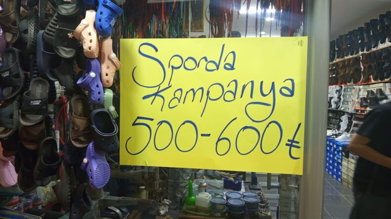 Afşin’de Spor Ayakkabılarda görülmemiş Kampanya!
