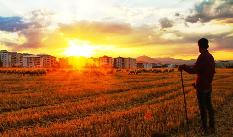 Mehmet Gören, Afşin’de Günbatımı ve Gündoğumunu fotoğrafladı.