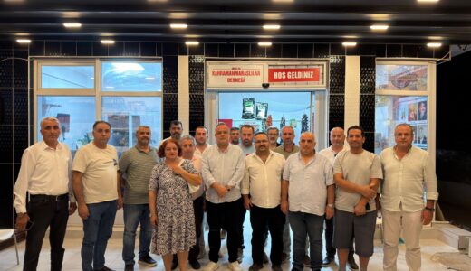Başkan Adayı Reşat Güney’den Antalya Kahramanmaraşlılar Derneği’ne Ziyaret.