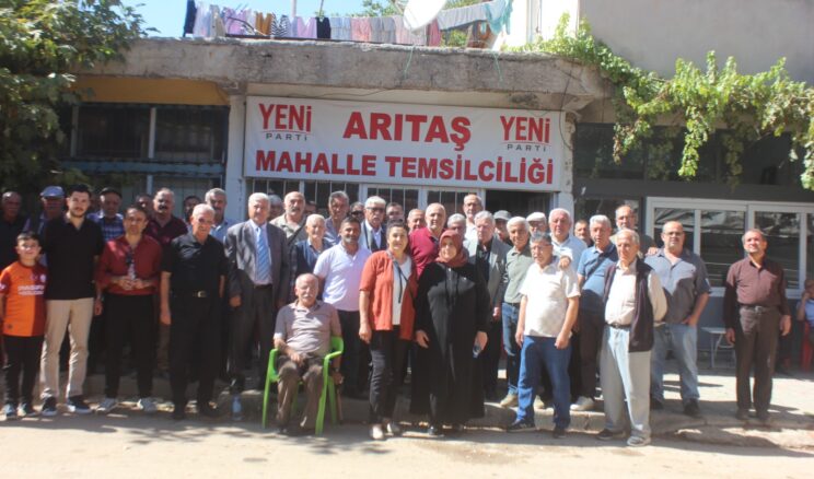 YENİ Parti Türkiye’de ilk Mahalle Temsilciliğini Afşin’e bağlı Arıtaş Mahallesinde açtı.